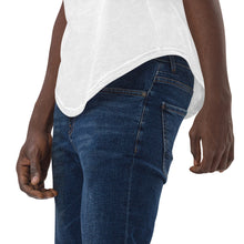 Load image into Gallery viewer, The Virtual Savvy Logo - Men's Curved Hem T-Shirt