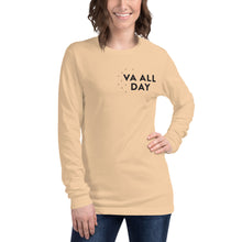 Load image into Gallery viewer, "VA All Day" - Unisex Long Sleeve Tee