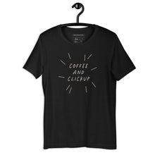 Load image into Gallery viewer, "Coffee and ClickUp" - Unisex T-Shirt