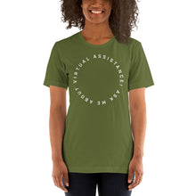 Load image into Gallery viewer, "Ask Me About Virtual Assistance" - Unisex T-Shirt