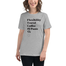 Load image into Gallery viewer, "Flexibility..." - Women's Relaxed T-Shirt