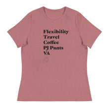 Load image into Gallery viewer, Flexibility VA Women's Relaxed T-Shirt - FS