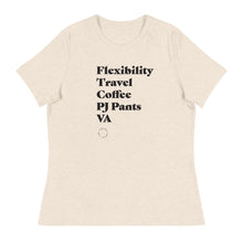 Load image into Gallery viewer, Flexibility VA Women's Relaxed T-Shirt - FS