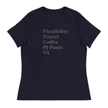 Load image into Gallery viewer, Flexibility VA Women's Relaxed T-Shirt - FS