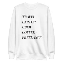 Load image into Gallery viewer, &quot;Travel Laptop...&quot; - Unisex Fleece Pullover
