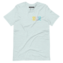 Load image into Gallery viewer, &quot;Go, Set, Ready.&quot; - Unisex T-Shirt
