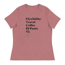 Load image into Gallery viewer, Flexibility VA Women&#39;s Relaxed T-Shirt - FS
