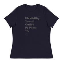 Load image into Gallery viewer, Flexibility VA Women&#39;s Relaxed T-Shirt - FS
